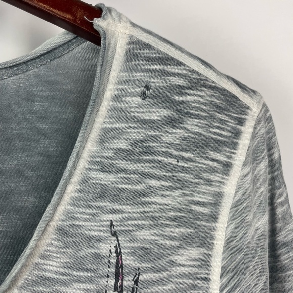 Harley-Davidson® Women's Trance Premium Embellished‎ Burnout Scoop Neck T-Shirt - Picture 5 of 8